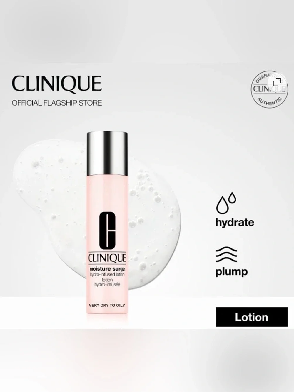 6 pc Clinique Moisture Surge Hydro-Infused Lotion Mini Set - Pink
